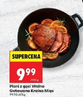 Pierś z gęsi wolno gotowane kraina mięs