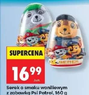 Serek o smaku waniliowym z zabawką Psi Patrol