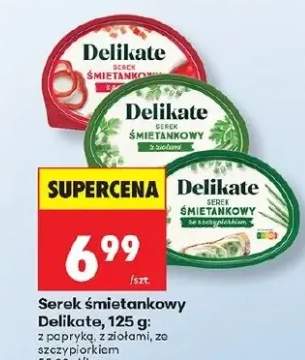 Serek śmietankowy z papryką