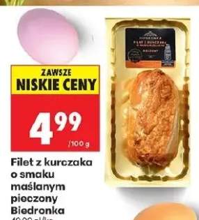 Filet z kurczaka o smaku maślanym pieczony
