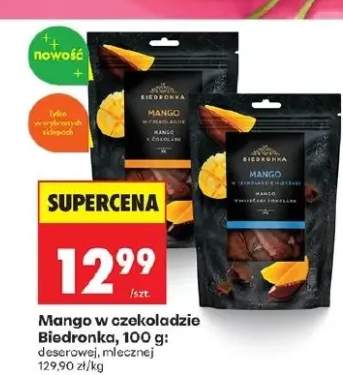 Mango deserowe w czekoladzie