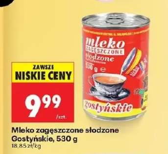 Mleko zagęszczone słodzone