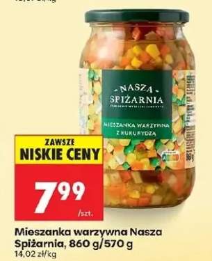 Mieszanka warzywna z kukurydzą
