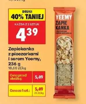 Zapiekanka z pieczarkami i serem
