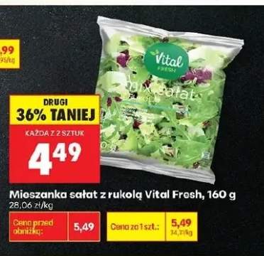 Mieszanka sałat z rukolą