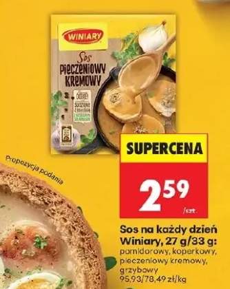 Sos pieczeniowy kremowy