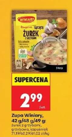 Zupa żurek z boczkiem