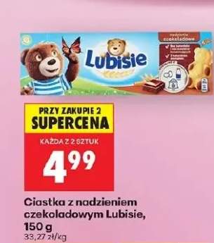 Ciastka z nadzieniem czekoladowym