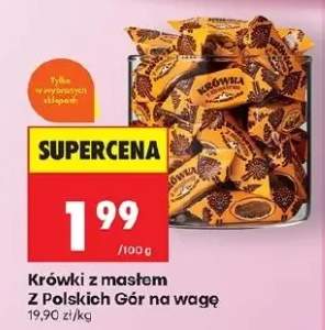 Krówki z masłem na wagę