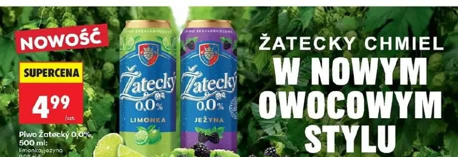 Piwo bezalkoholowe Limonka 0,0% 500ml