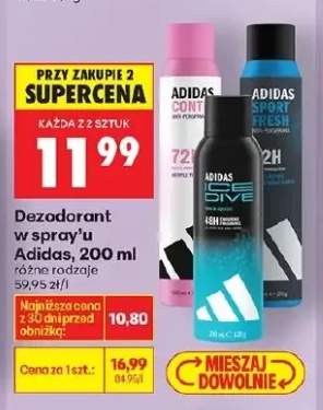 Dezodorant w spray'u różne rodzaje