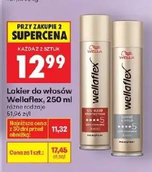 Lakier do włosów Wellaflex UV Hair Protection