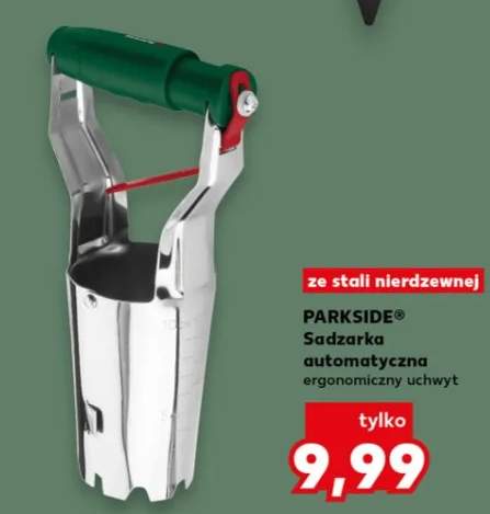 Sadzarka automatyczna ergonomiczny uchwyt ze stali nierdzewnej