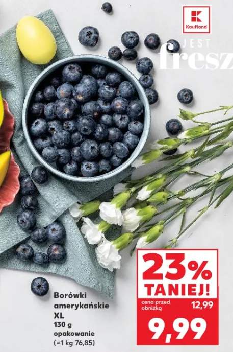 Borówki amerykańskie XL