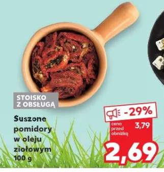 Suszone pomidory w oleju ziołowym