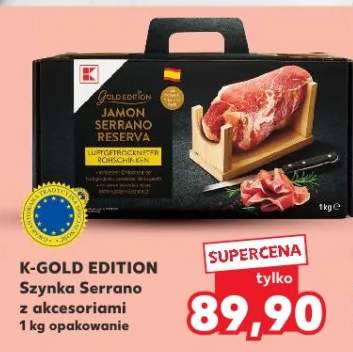 Szynka Serrano z akcesoriami