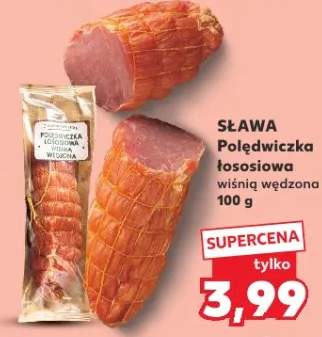 Polędwiczka łososiowa wiśnią wędzona