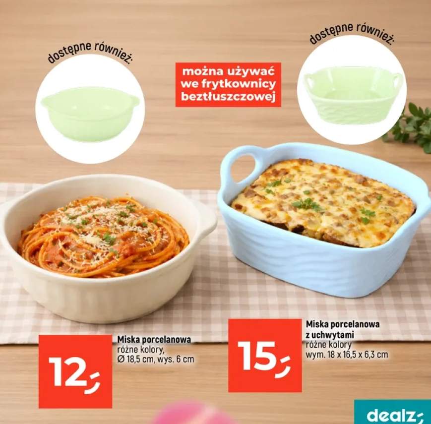 Miska porcelanowa różne kolory