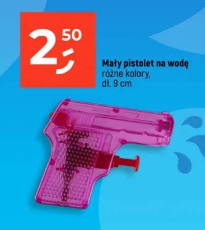 Mały pistolet na wodę różne kolory