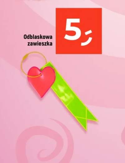 Odblaskowa zawieszka