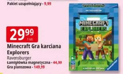 Minecraft gra karciana Explorers