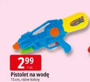 Pistolet na wodę 15 cm, różne kolory