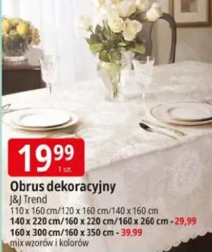 Obrus dekoracyjny