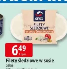 Filety śledziowe w sosie