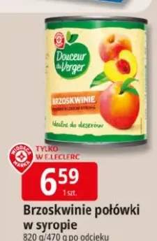 Brzoskwinie połówki w syropie