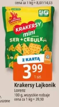Krakersy Lajkonik ser + cebulka