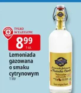 Lemoniada gazowana o smaku cytrynowym