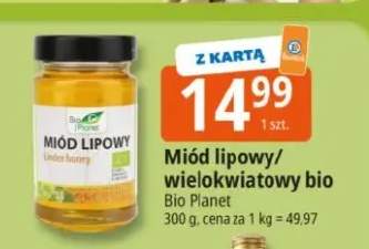 Miód lipowy/wielokwiatowy bio