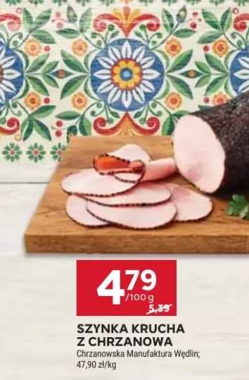 Szynka krucha z chrzanowa