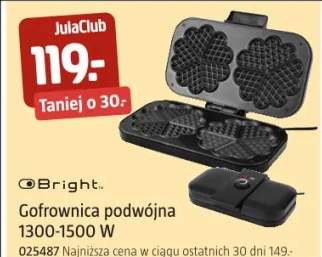 Gofrownica podwójna 1300-1500 W