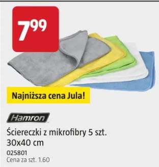 Ściereczki z mikrofibry 5 szt. 30x40 cm