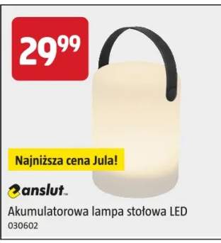 Akumulatorowa lampa stołowa LED