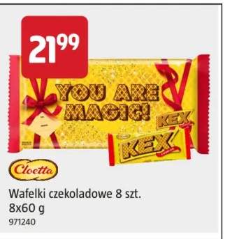Wafelki czekoladowe 8 szt. 8x60 g
