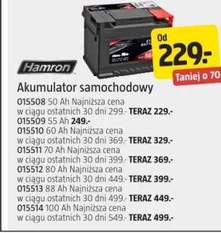 Akumulator samochodowy 50 Ah