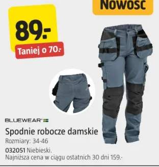 Spodnie robocze damskie