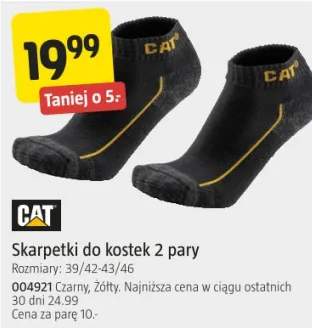 Skarpetki do kostek 2 pary rozmiary: 39/42/43/46