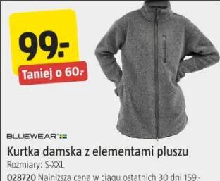 Kurtka damska z elementami pluszu