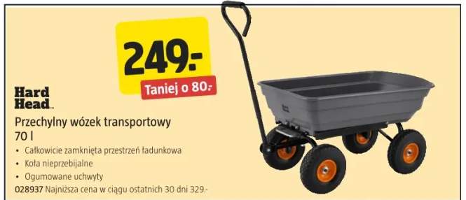 Przechylny wózek transportowy 70l