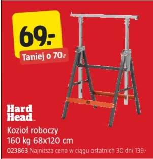 Kozioł roboczy 160kg 68x120cm