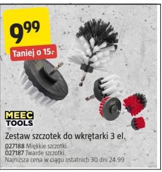 Zestaw szczotek do wkrętarki 3 el.