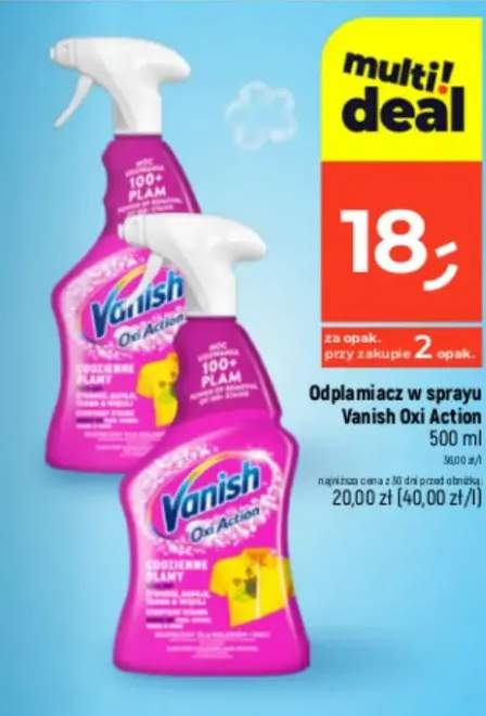 Odplamiacz w sprayu Oxi Action