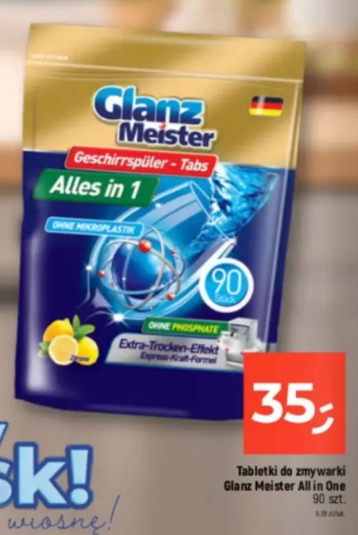 Tabletki do zmywarki All in One