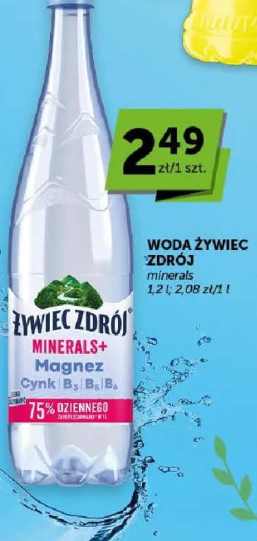 Woda Żywiec Zdrój minerals
