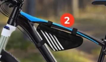 Torba rowerowa wym. 28 x 15 x 9,5 cm