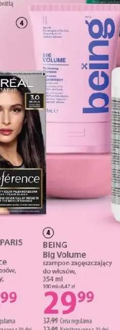 Szampon zagęszczający do włosów Big Volume