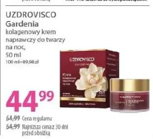 Kolagenowy krem naprawczy do twarzy na noc